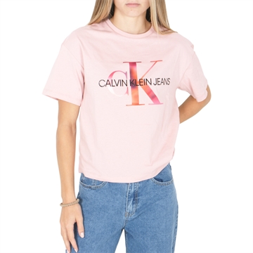 Calvin Klein Girls T-shirt Monogram 1157 Delicate Rose